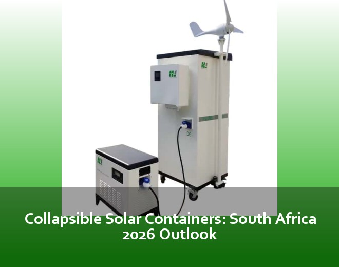 Collapsible Solar Containers: South Africa 2026 Outlook